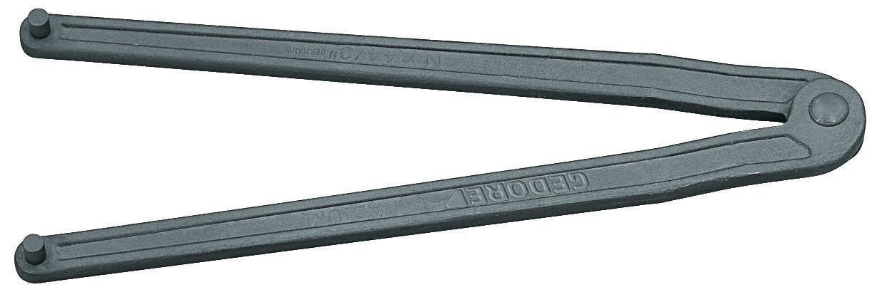 GEDORE 44 5 Zweilochmutterndreher, verstellbar, 5 mm Produktbild img1 L