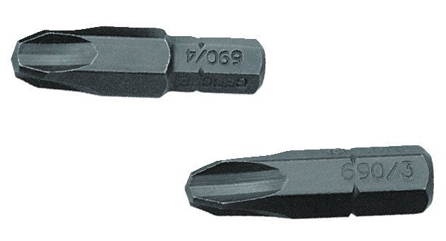 GEDORE 690 2 S-010 Schraubendreherbit 1/4", Vorteilspack 10-teilig, Kreuzschlitz PH 2 Produktbild img2 L