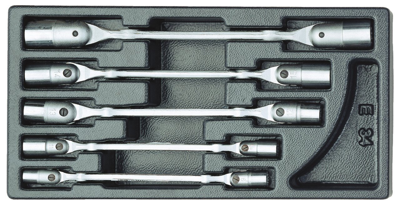 1500 ES-34 Doppel-Gelenkschlüssel-Satz in 1/3 ES-Modul Produktbild img1 L