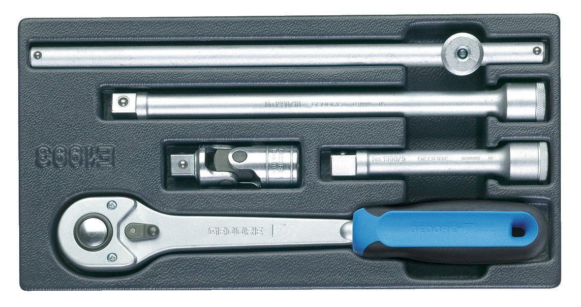GEDORE 1500 ES-1993 T Zubehör für Steckschlüsseleinsätze 1/2" in 1/3 ES-Modul Produktbild img1 L