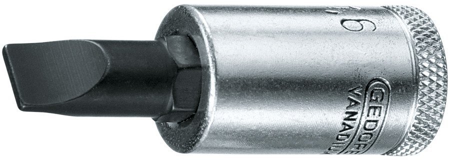 GEDORE IS 30 10X1,6 Schraubendrehereinsatz 3/8" Schlitz 10x1,6 mm Produktbild img1 L