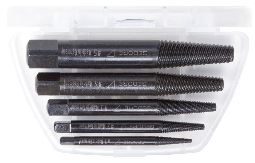 GEDORE 8551-55 Schraubenausdreher-Satz 5-teilig M3-M18 Produktbild img1 L