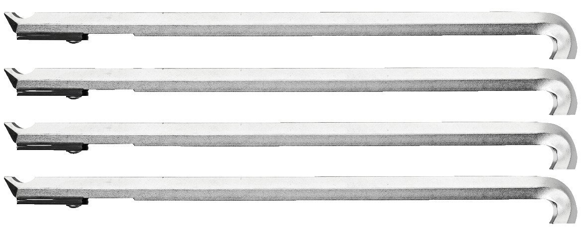 GEDORE 1.29/40 Abzughaken-Satz, 4-teilig, 226 mm, mit Abstandshaltern Produktbild img1 L