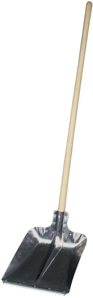 Aluschaufel Gr. 9 mit Kante u. Qualitätsstiel Produktbild img1 L