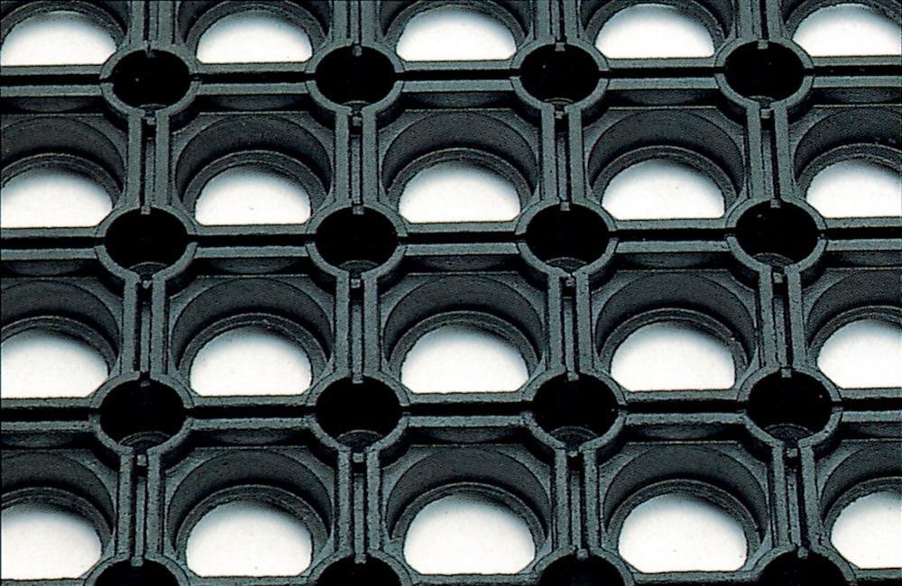 Wabenmatte leichte Ausf. SBR/NR, Brandschutzkl. B1schwarz,offene Decke, 22mm, 1500x1000mm Produktbild img1 L