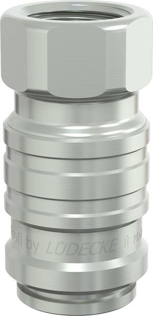 WaterProfi Kupplung Serie WPN DN9, o.Ventil, IG G3/4", LÜDECKE Produktbild img1 L