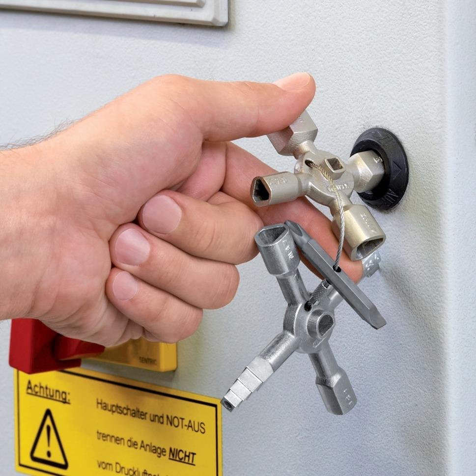 Schaltschrankschlüssel TwinKey TwinKey KNIPEX Produktbild img2 L