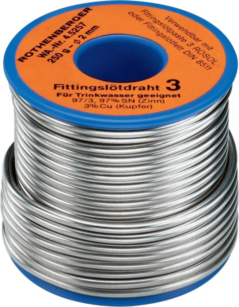 Fittingslot D. 3 mm Nr.4.5255 250g Rothenber.Rothenberger Produktbild img1 L