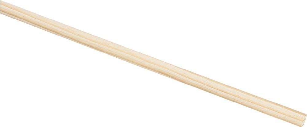 NÖLLE Holzbesenstiel D 24mm 140cm Rundkopf Produktbild img1 L