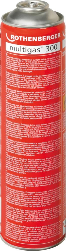 Gaskartusche 600ml Multigas 300 Rothenberger Produktbild img1 L