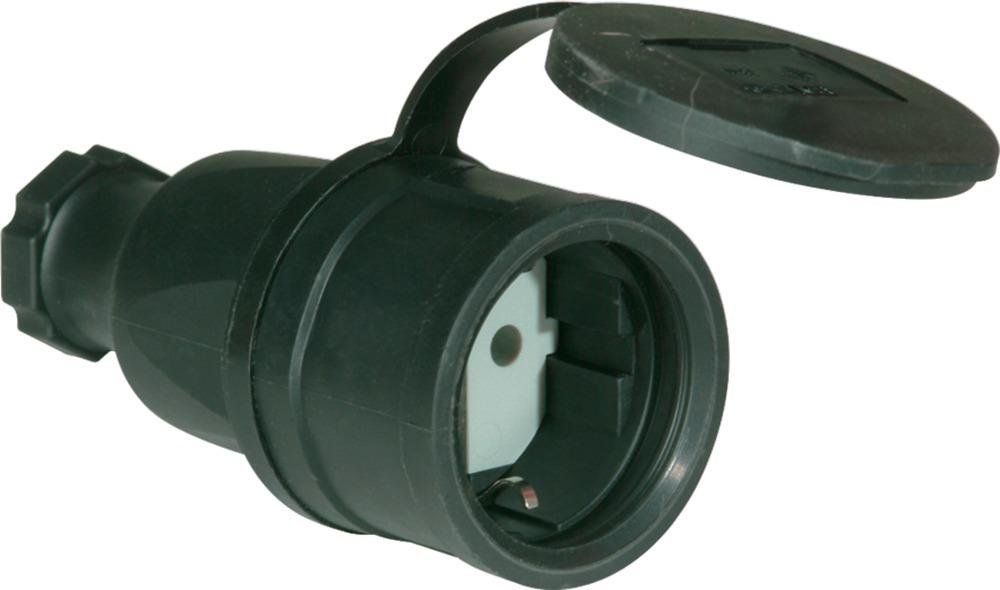 Schuko-Kupplung IP44 250 V, 16 A PCE Althoff Produktbild img1 L