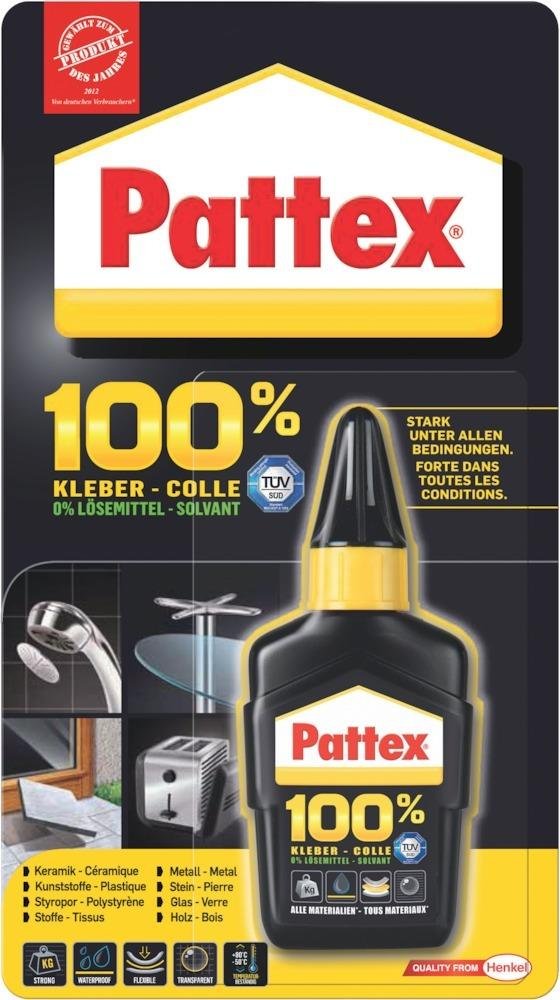 Pattex 100 % Kleber Flasche, 100g Henkel Produktbild img1 L
