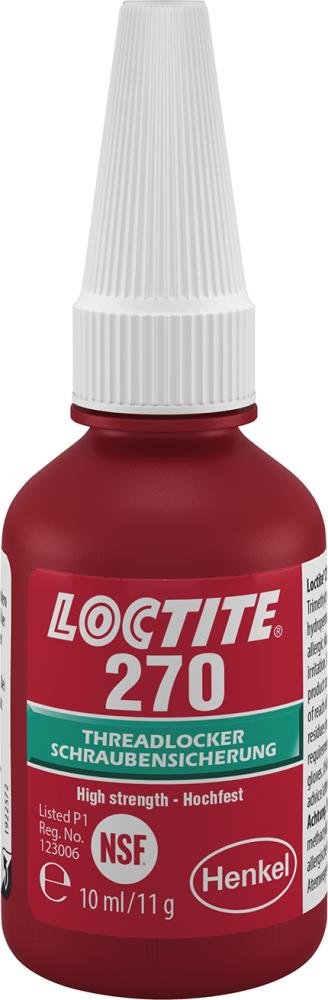 LOCTITE 270 BO10ML EN/DE Schraubensicherung Henkel Produktbild img1 L
