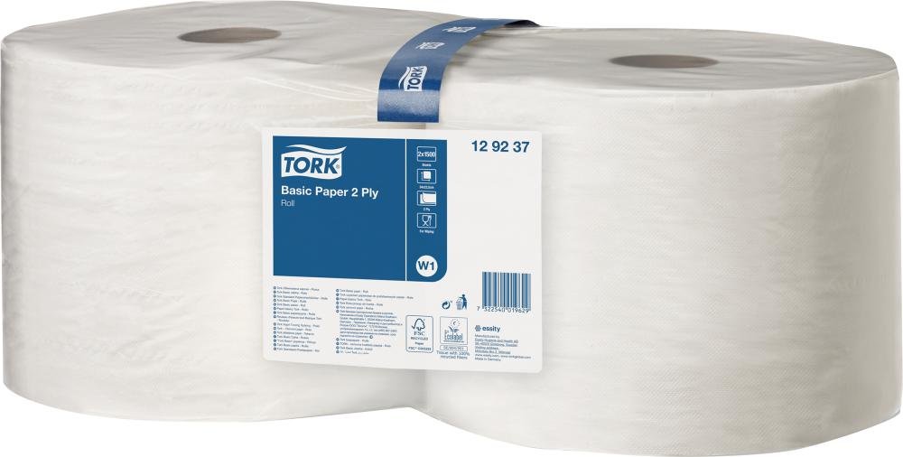 Tork Univ. Wischtuch 320 hochweiß 2lag. 1500 Blatt Produktbild img1 L