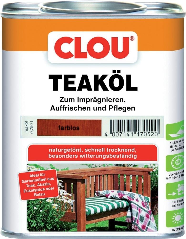 Teaköl farblos 750ml Produktbild img1 L