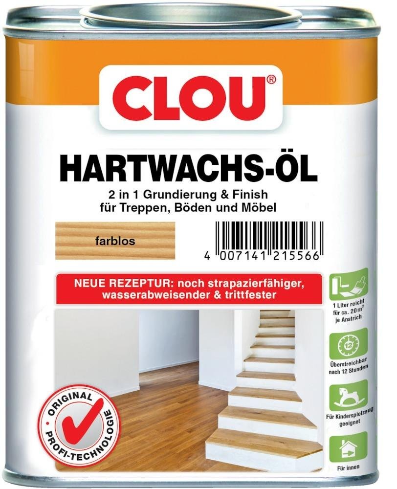 Hartwachs-Öl farblos 2,5l Produktbild img1 L