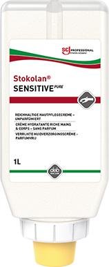 Stokolan Sensitive PURE Hautpflegecreme 1.000 ml Softflasche empfindliche Haut Produktbild img1 L