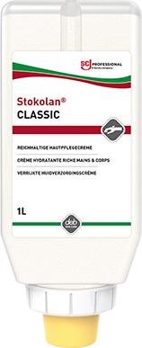 Stokolan Classic Hautpflegecreme 1.000 ml Softflasche trockene-strapaz. Haut Produktbild img1 L