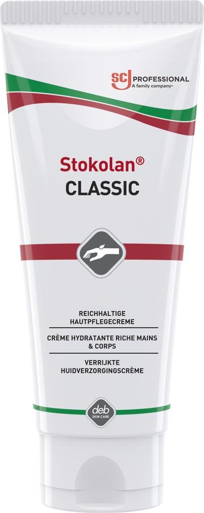 Stokolan Classic Hautpflegecreme 100 ml Tube trockene-strapaz. Haut Produktbild img1 L
