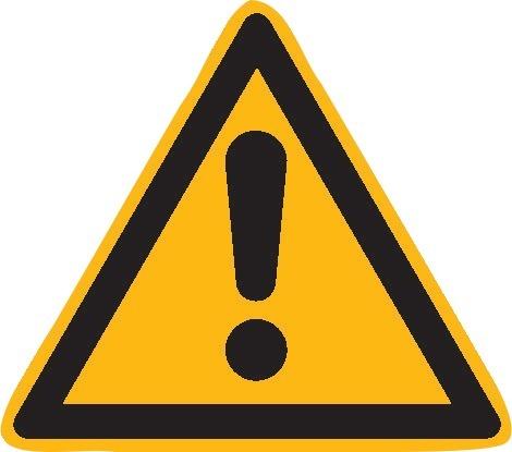 Warnschild, Allgemeines Warnzeichen Produktbild img1 L
