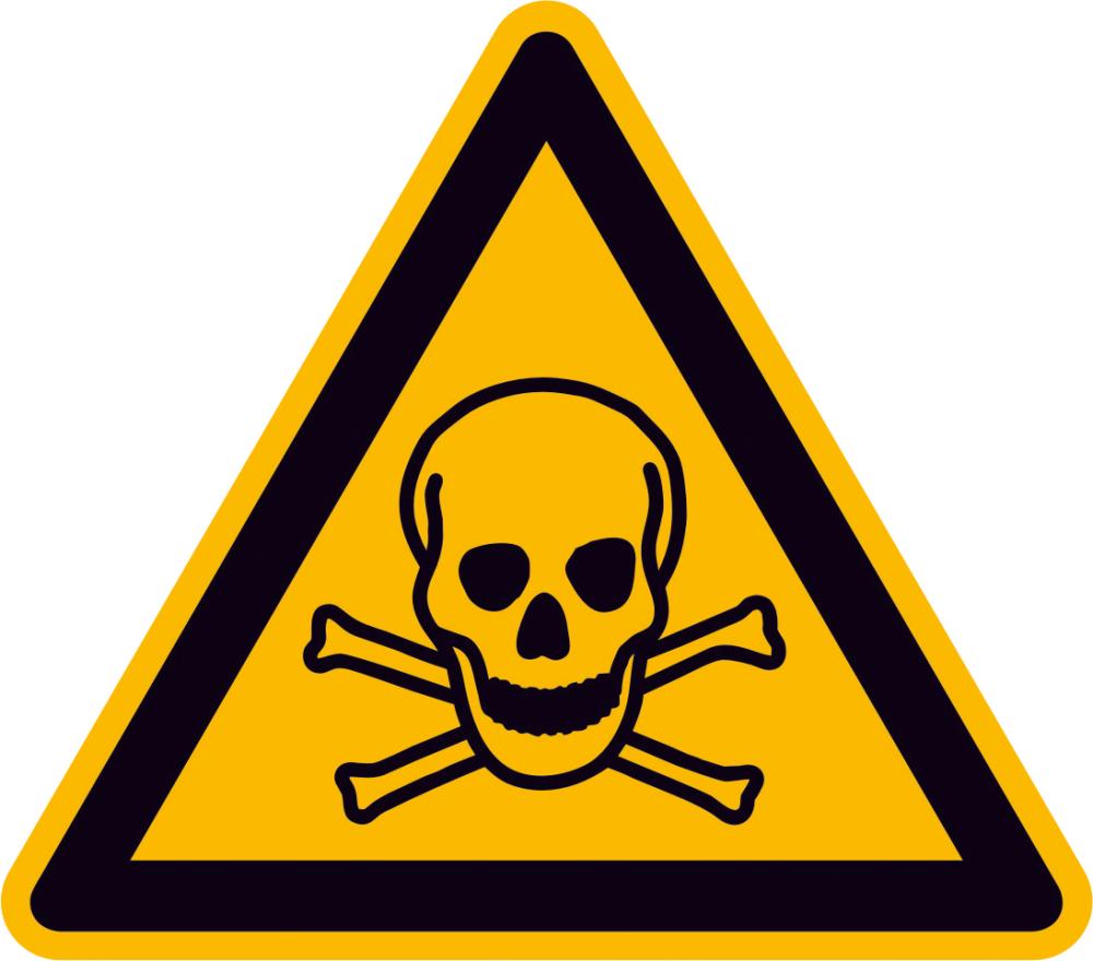 Warnschild, Warnung vor giftigen Stoffen Produktbild img1 L