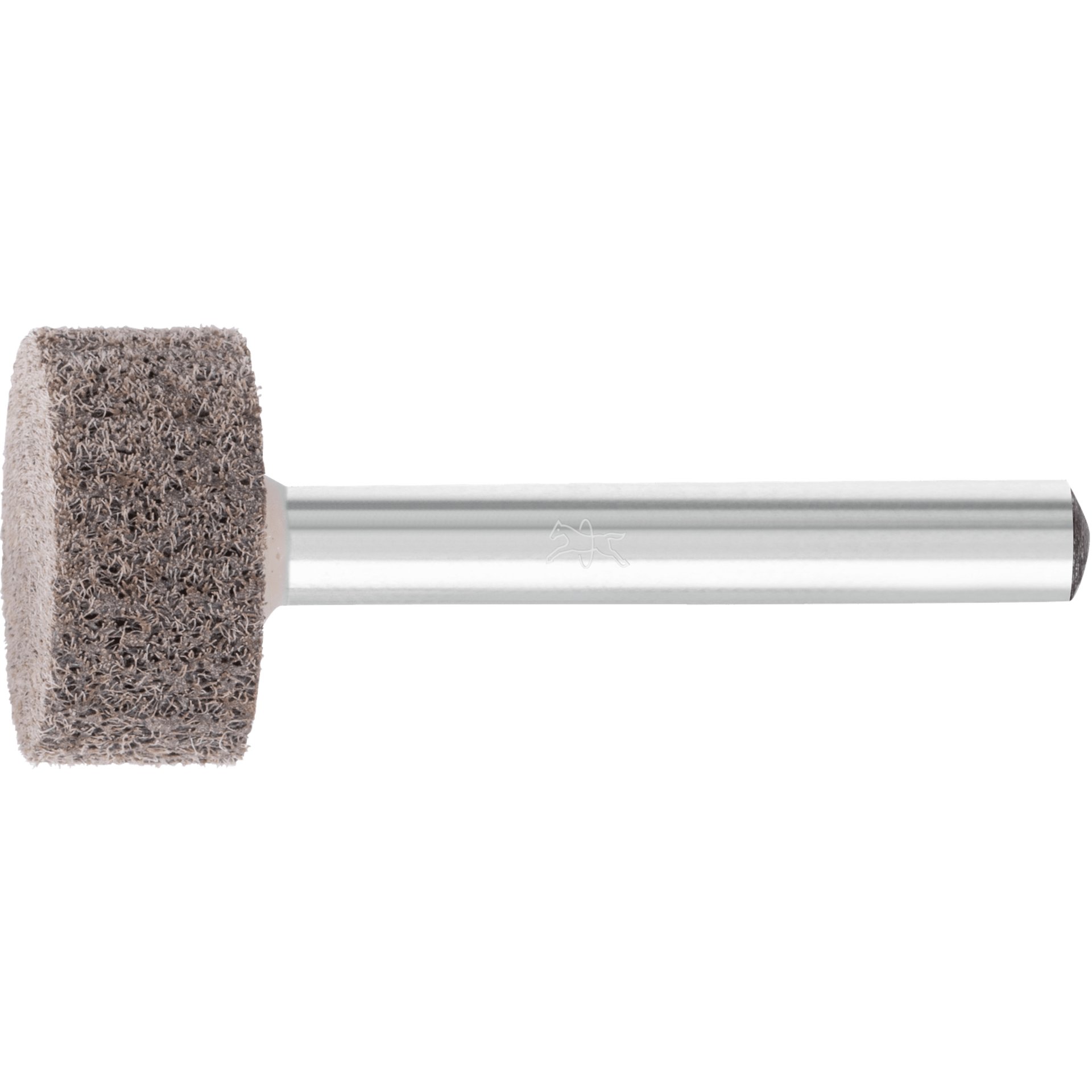 POLINOX verpresster Vlies-Schleifstift Zylinderform PNER Ø 20x10 mm Schaft-Ø 6mm Hart A Grob für Finish Produktbild img1 L