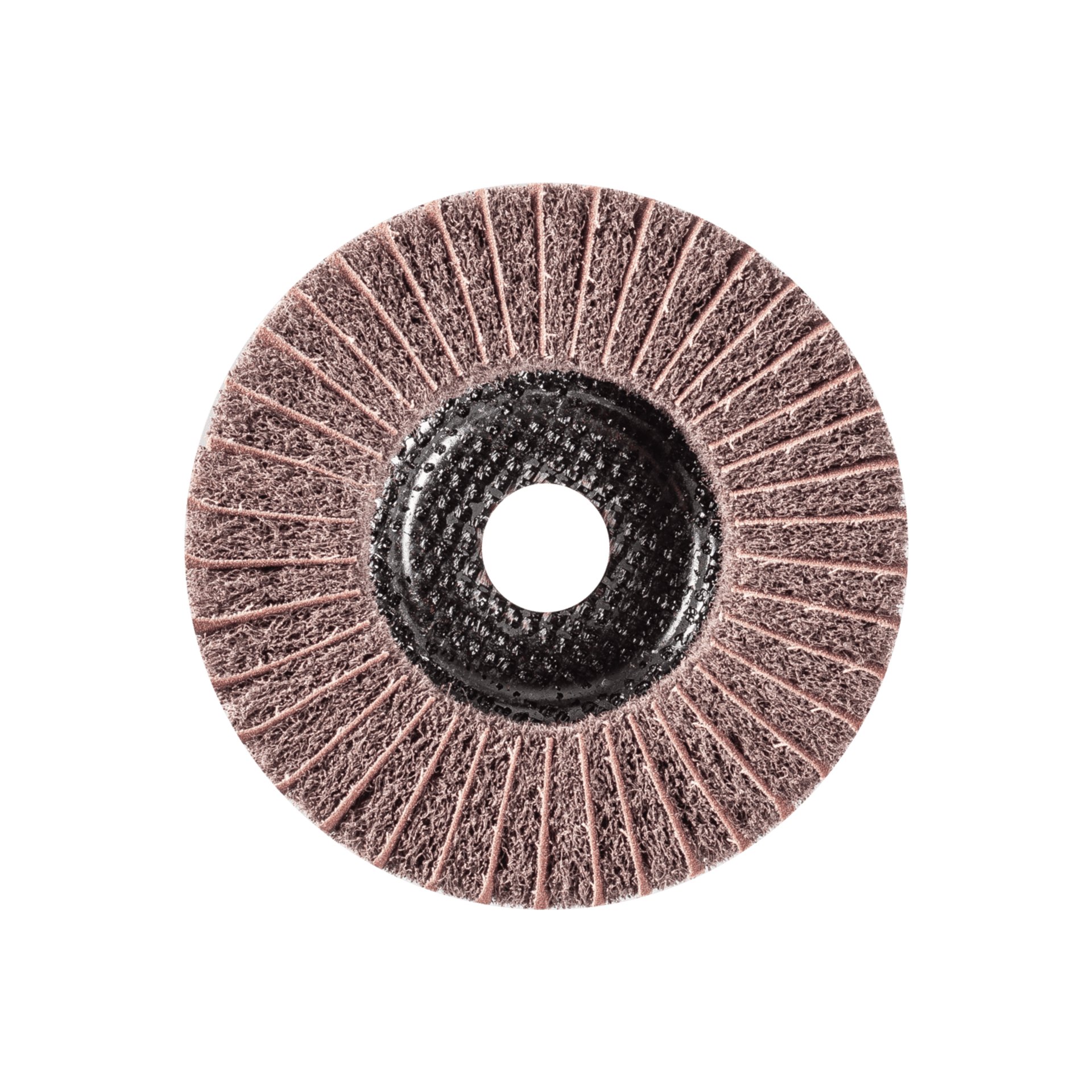 PFERD TOOLS POLINOX Vlies-Schleifdisc PNZ Ø 125 mm Bohrung-Ø 22,23 mm A100 für Feinschliff und Finish Produktbild img2 L