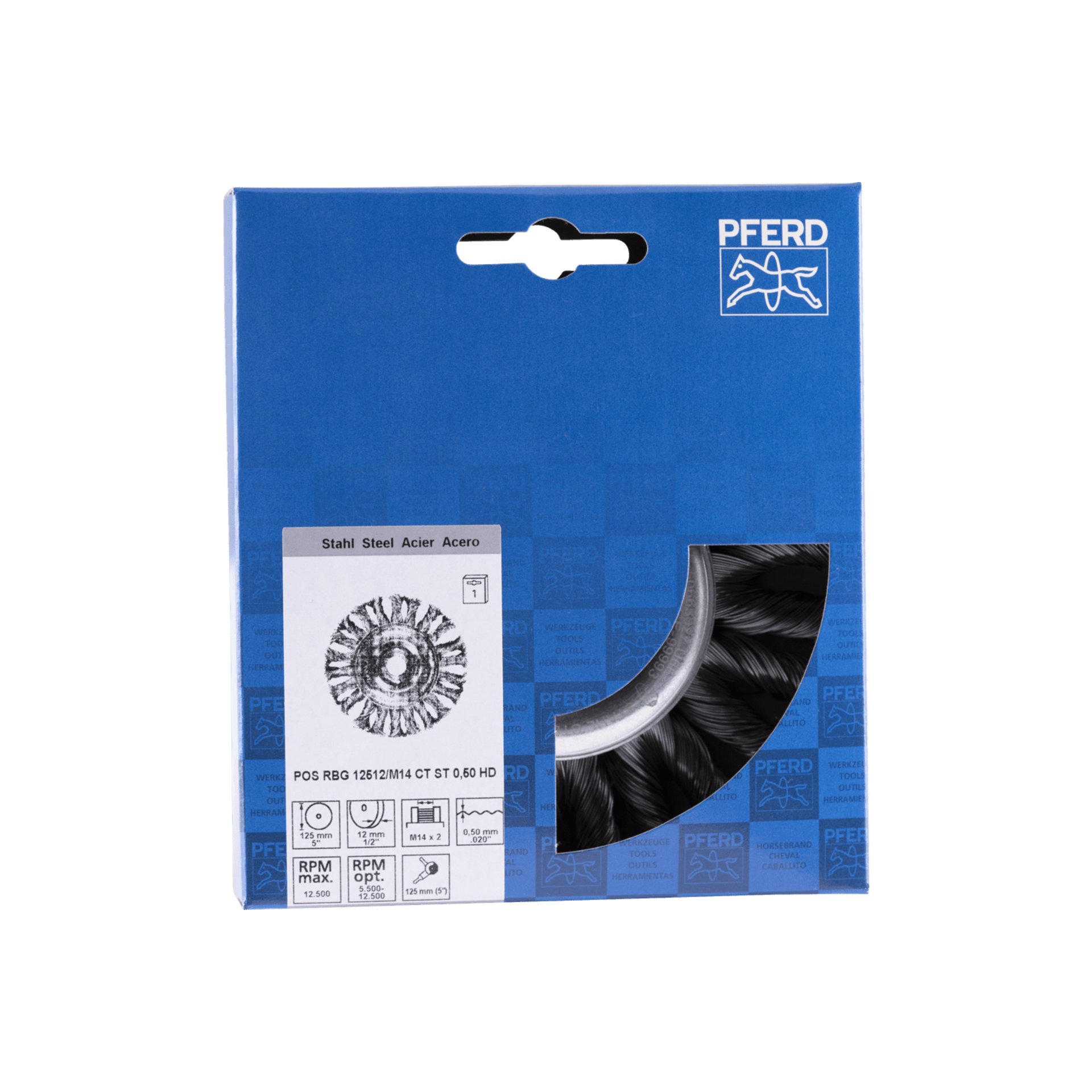 PFERD TOOLS Rundbürsten gezopft, COMBITWIST HD Produktbild img2 L