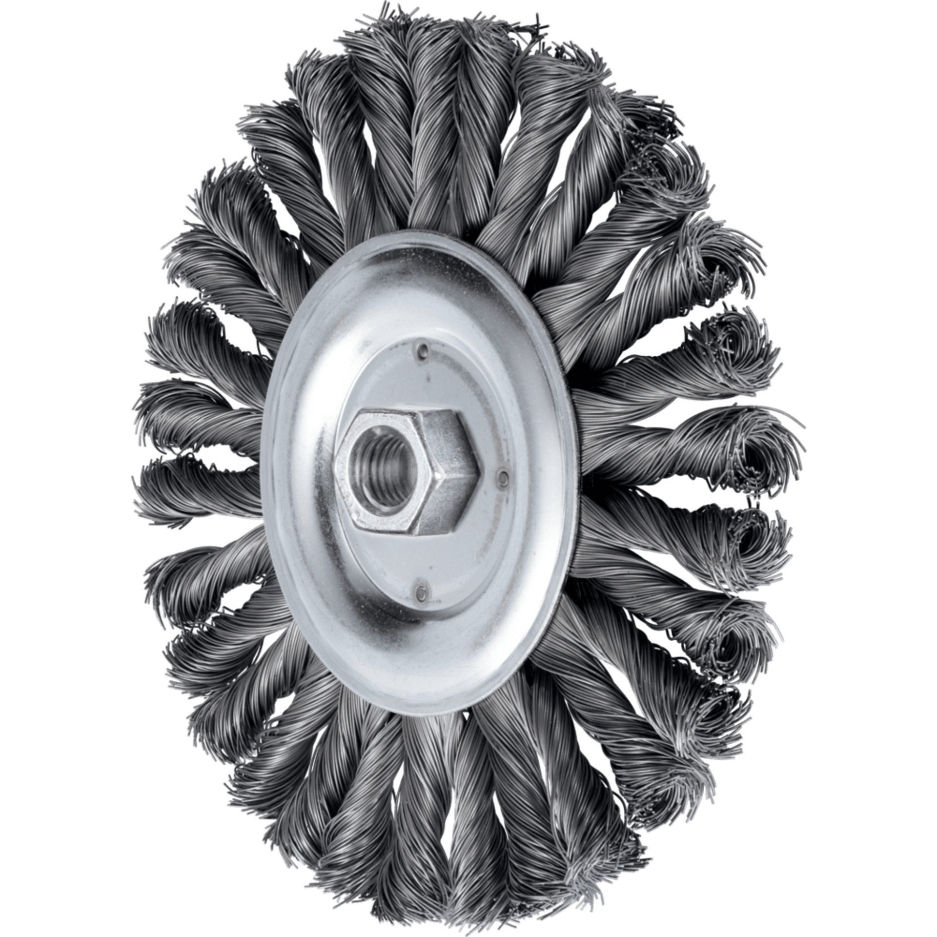 PFERD POS COMBITWIST Rundbürste gezopft RBG HD Ø 178x13 mm M14 Stahl-Draht-Ø 0,50mm Winkelschleifer Produktbild img1 L