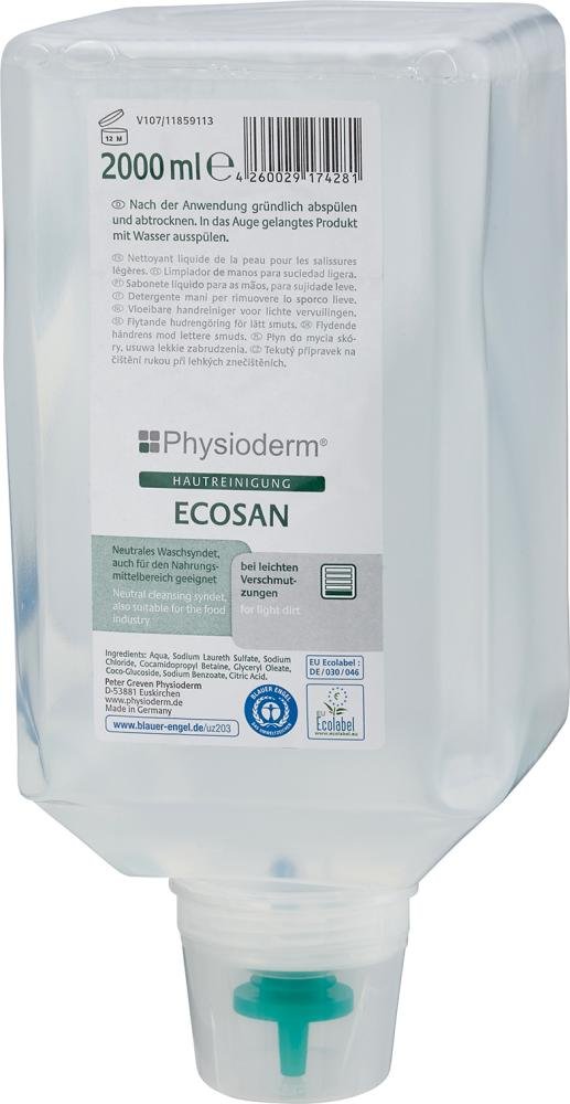 Hautschutzreiniger Ecosan2000 ml Varioflasche Produktbild img1 L