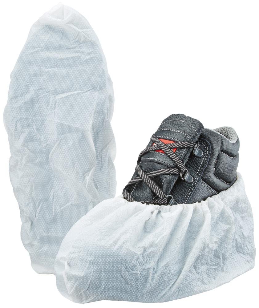 Einwegüberschuh, PE, 17 cm hoch, weiß ASATEX Produktbild img1 L