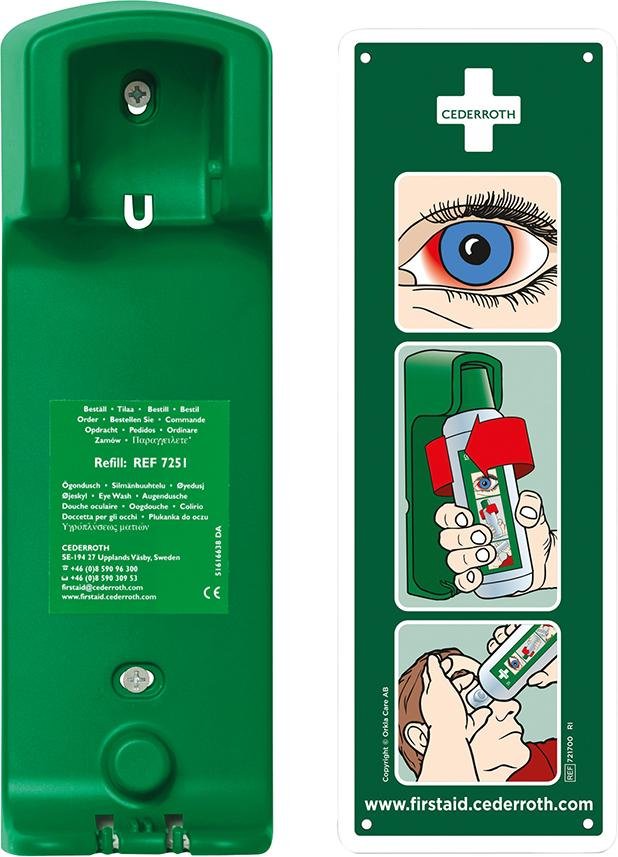 Wandhalterung für Augenspülung Produktbild img1 L