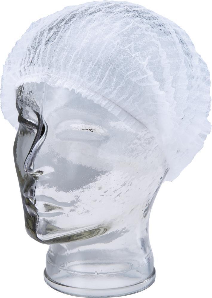 Kopfhaube, 52cm,Vlies, weiß, 100Stck/Beutel Produktbild img1 L