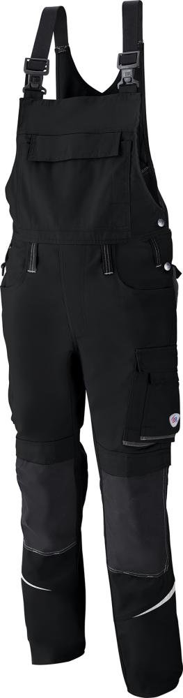 Latzhose 1804 720, Gr. 48,schwarz Produktbild img1 L