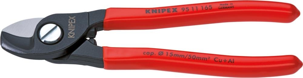 Kabelschere mit Kunststoff-Griffen 165mm KNIPEX Produktbild img1 L