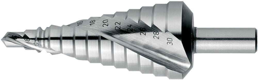 FORUM Universal-Stufenbohrer spiralgenutet, Oberfläche Blank Produktbild img1 L