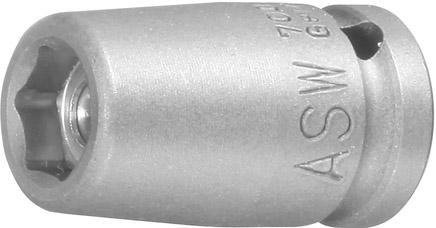 ASW Kraft- Steckschlüsseleinsatz 1/ 4" Magnet 13mm Produktbild img1 L