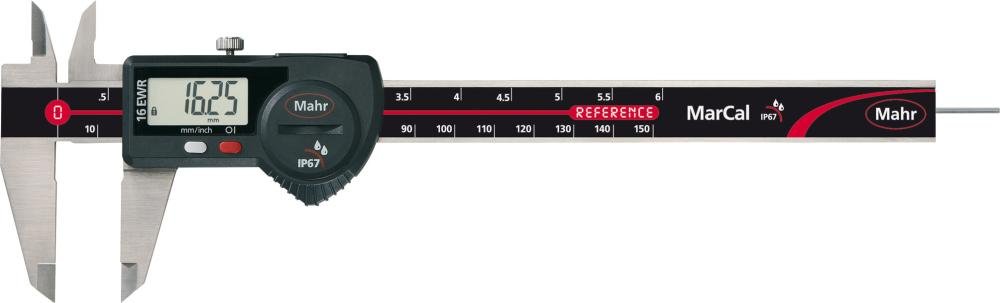 MAHR Messschieber DIN862 MarCal 16 EWR IP67 150mm digital rund USB-Schnittstelle Produktbild img1 L
