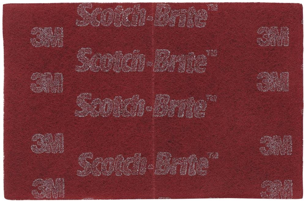 Handpad Vlies CF-HP PRO 152x228mm veryfineA rot in Spenderbox (20 St.) 3M Produktbild img1 L