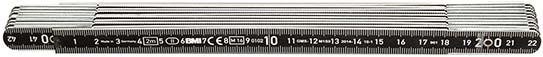 Gliedermaßstab Alu 2mx14mm schwarz BMI Produktbild img1 L