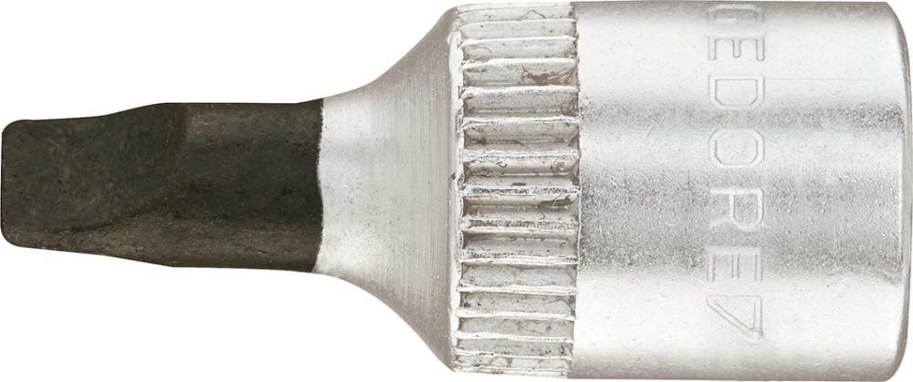 GEDORE Schraubendrehereinsatz 1/4" Schlitz 6,5x1,2mm Produktbild img1 L