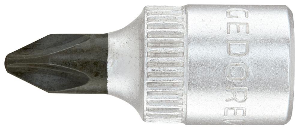 GEDORE Schraubendrehereinsatz 1/4" PH1x28mm Produktbild img1 L