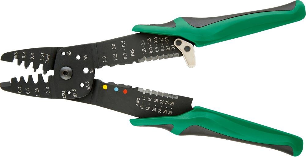 FORTIS Crimpzange für isolierte Kabelschuhe 0,5-6mm² Produktbild img2 L