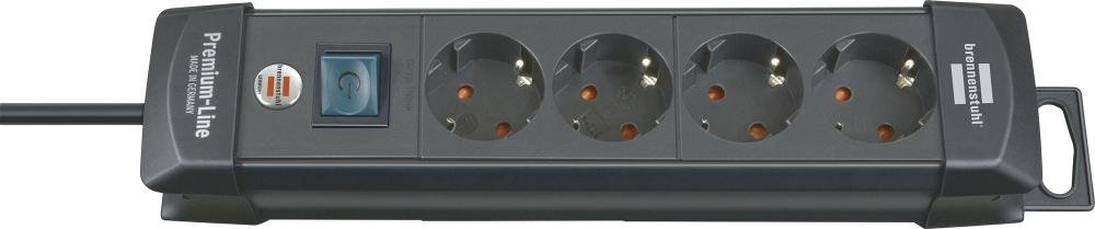 Steckdosenleiste 4-fach H05VV-F3G1,5 1,8m Premium-Line Brennenstuhl Produktbild img1 L