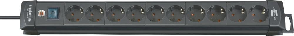 Steckdosenleiste 10-fach H05VV-F3G1,5 3m Premium-Line Brennenstuhl Produktbild img1 L