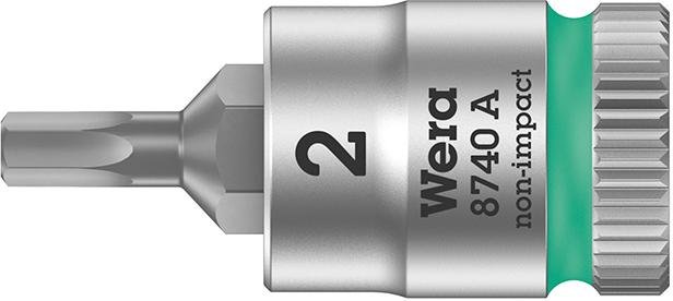 Schraubendreher-Einsatz 1/4", Zyklop, für 6-kant-Schrauben, Nr. 8740 A HF Produktbild img1 L