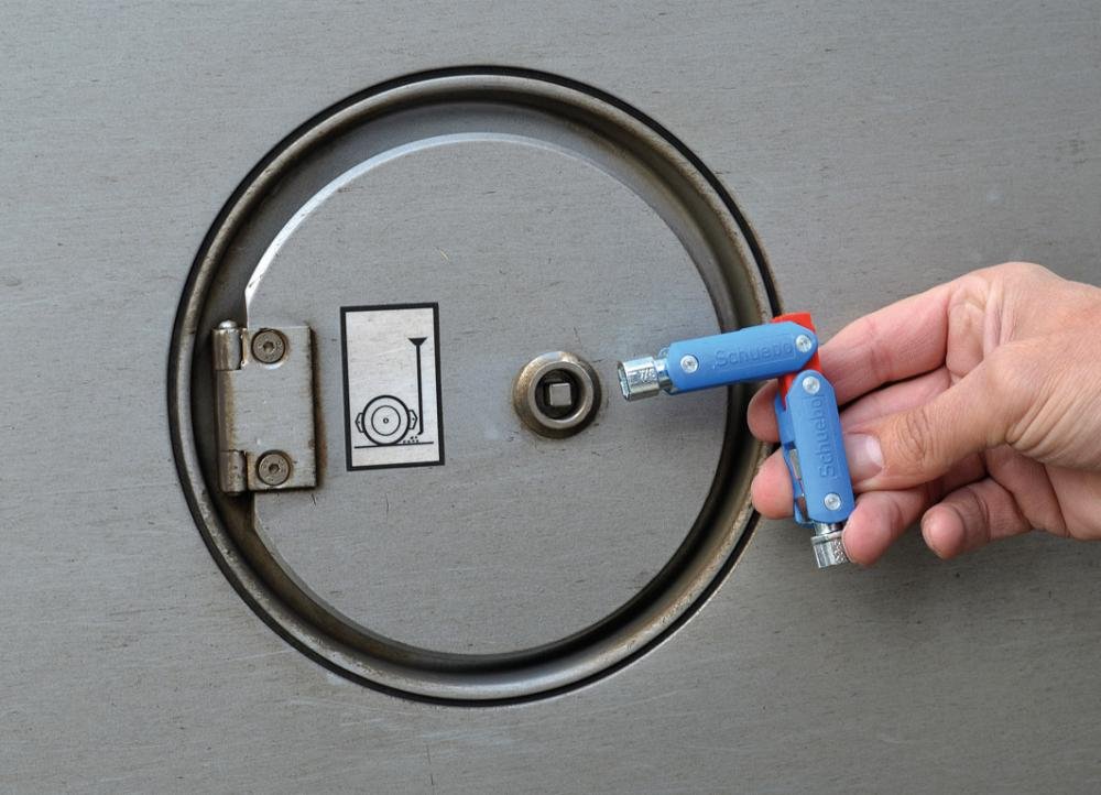 SCHÜNKE + BOCKMÜHL Schaltschrankschlüssel Doublejoint Key Produktbild img3 L