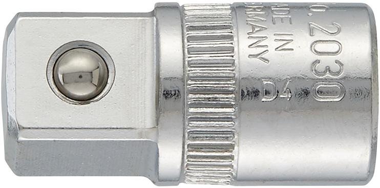 GEDORE Vergrößerungsstück 1/4"-Innenvierkant auf 3/8"-Außenvierkant Produktbild img1 L