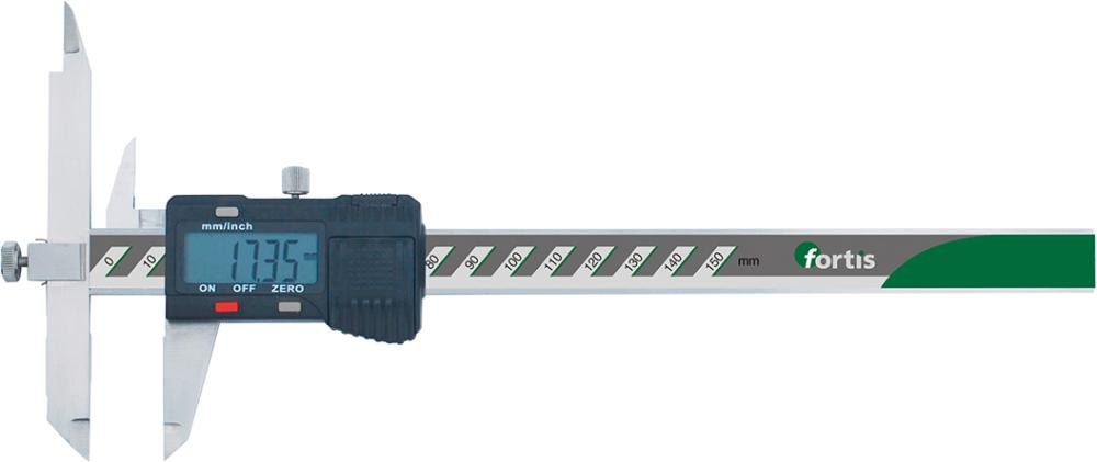 FORTIS Digital- Taschenmessschieber mit verstellbaren Schenkel 0,01mm 150mm Produktbild img1 L