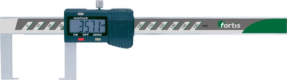 FORTIS Digital- Taschenmessschieber für Außennuten 0,01mm 150mm Produktbild img1 L